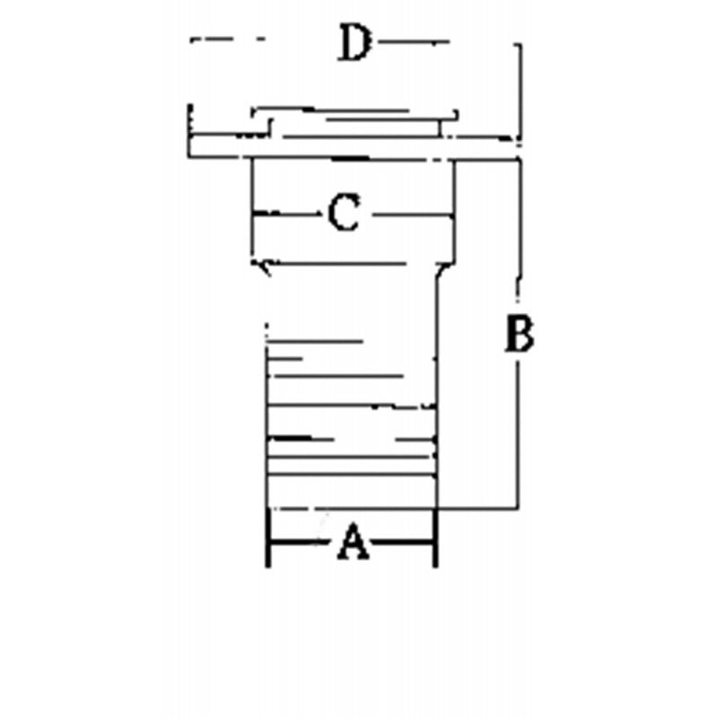 TAPPO INOX 316 FUEL Ø MM.50 - 2310050 - MARINE TOWN