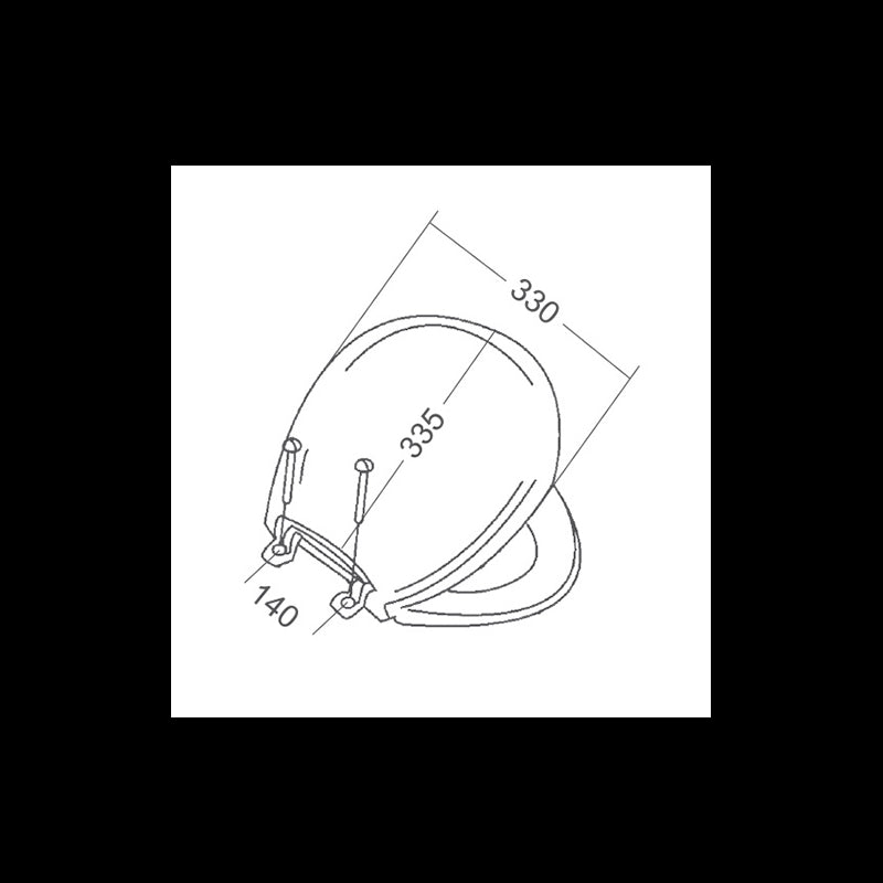 TAPPO IN PLASTICA PER WC - 2424826 - OCEAN TECHNOLOGIES