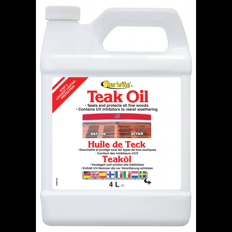 TEAK OIL 1LT - 6401222 - STAR BRITE
