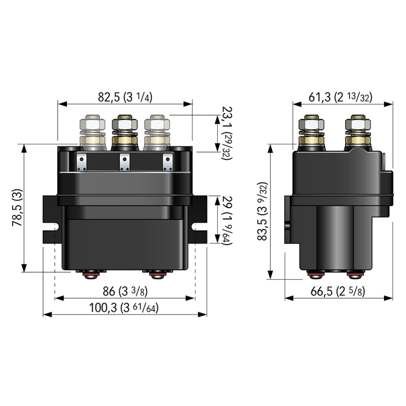 TELERUTTORE 3 TERMINALI — SKU 0307817 — immagine 2
