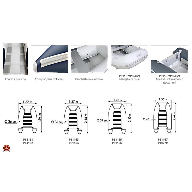 TENDER RAID II P220SH - P61163 - PLASTIMO