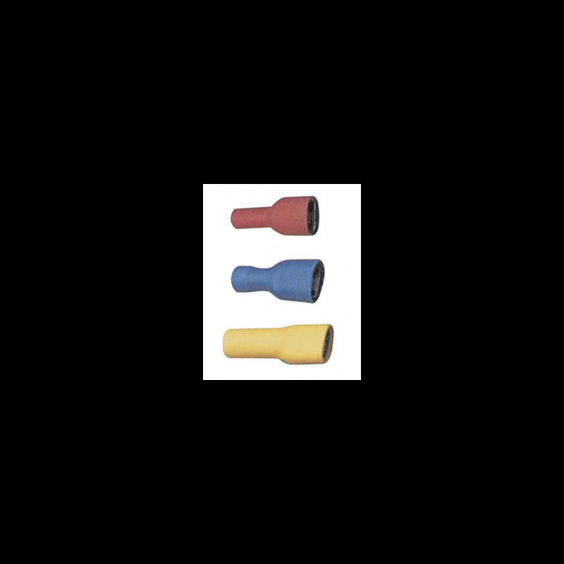 FASTON FEMMINA ISOLATO ROSSO - 3939768 - FORNITURE NAUTICHE ITALIANE 100 pz