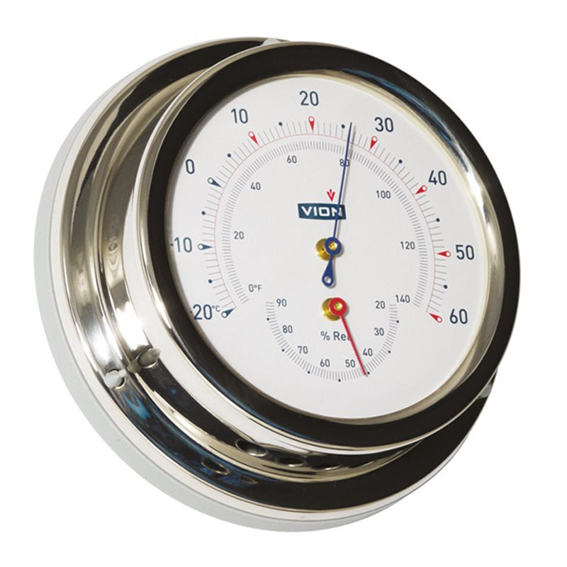 TERMOIGROMETRO INOX Ø MM.127 - 5362469 - FORESTI