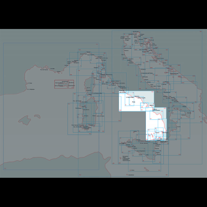 DA ANZIO A CAPO CIRCEO E IS.PONTINE - 0100008 - ISTITUTO IDROGRAFICO