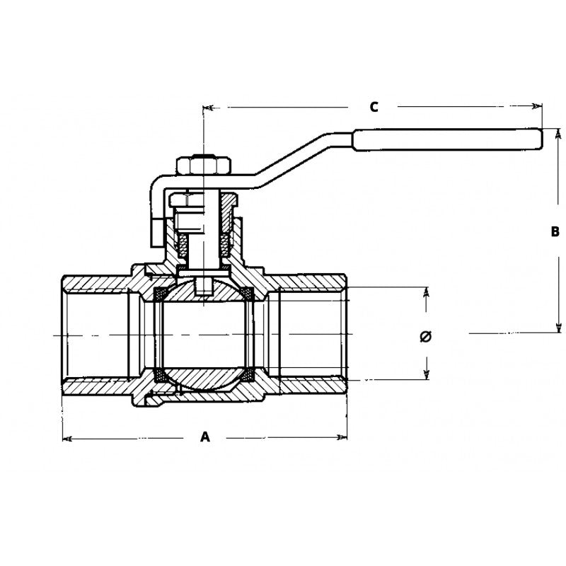 VALVOLA INOX 1' - 1870004 - U.K SUMAR MARINE EQUIPMENT CO.,LIMI