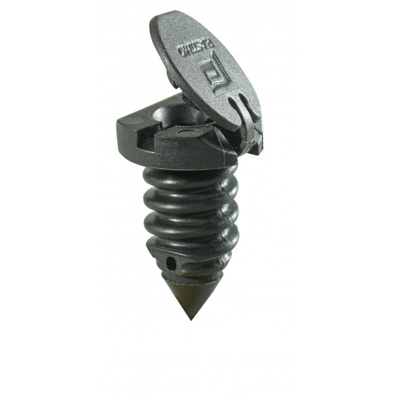 CF. 6 VALVOLE CON CAPPUCCIO NERO - P63935 - PLASTIMO