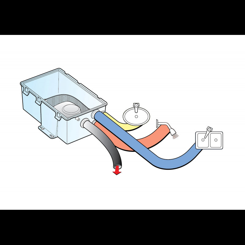 POMPA A POZZETTO PER DOCCE 750GPH - 1601072 - ATTWOOD