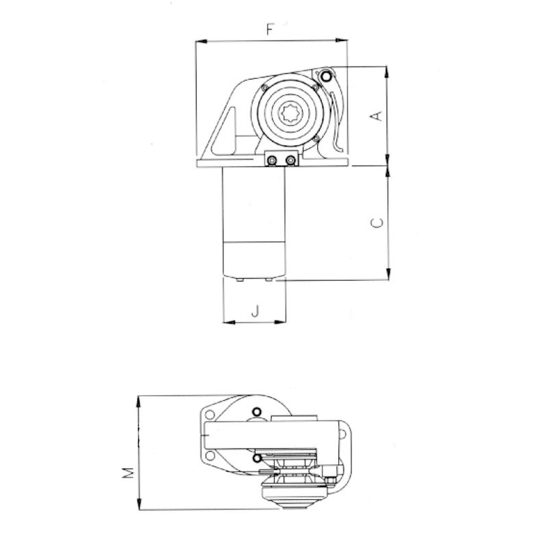 DORADO 800W. 12V. mm. 6 - 0303252 - LOFRANS