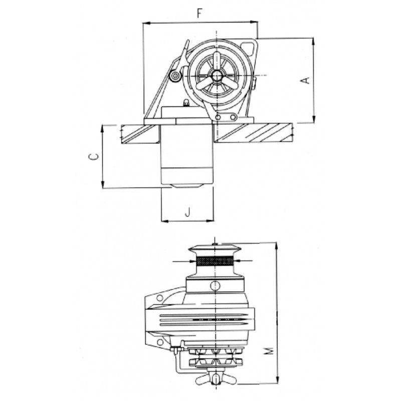 COBRA 1000W.12V. mm. 8 - 0303162 - LOFRANS