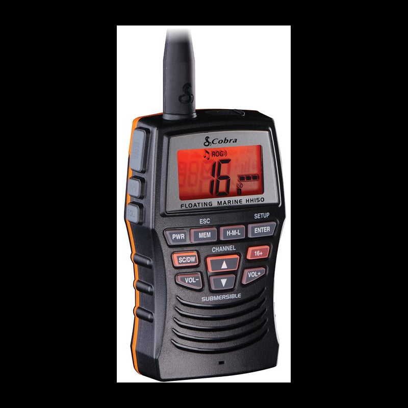 VHF COBRA HH150FLTE - 5551126 - COBRA MARINE