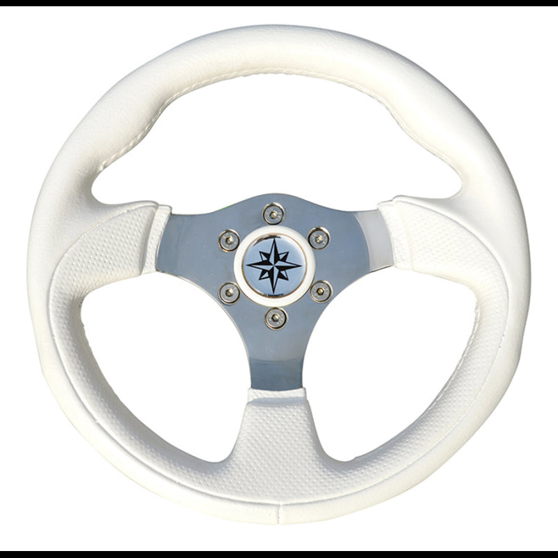 RUOTA TIMONE T12 BIANCO Ø MM.300 - 4345230 - SAVORETTI