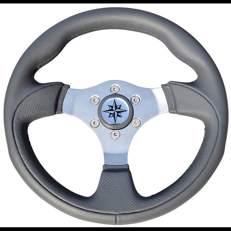 RUOTA TIMONE T12 GRIGIO Ø MM.300 - 4345231 - SAVORETTI