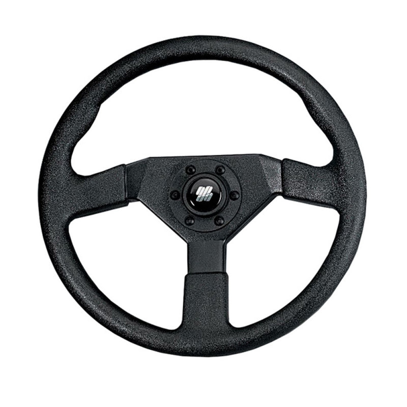 RUOTA TIMONE V38 NERO Ø MM.380 - 4345838 - ULTRAFLEX