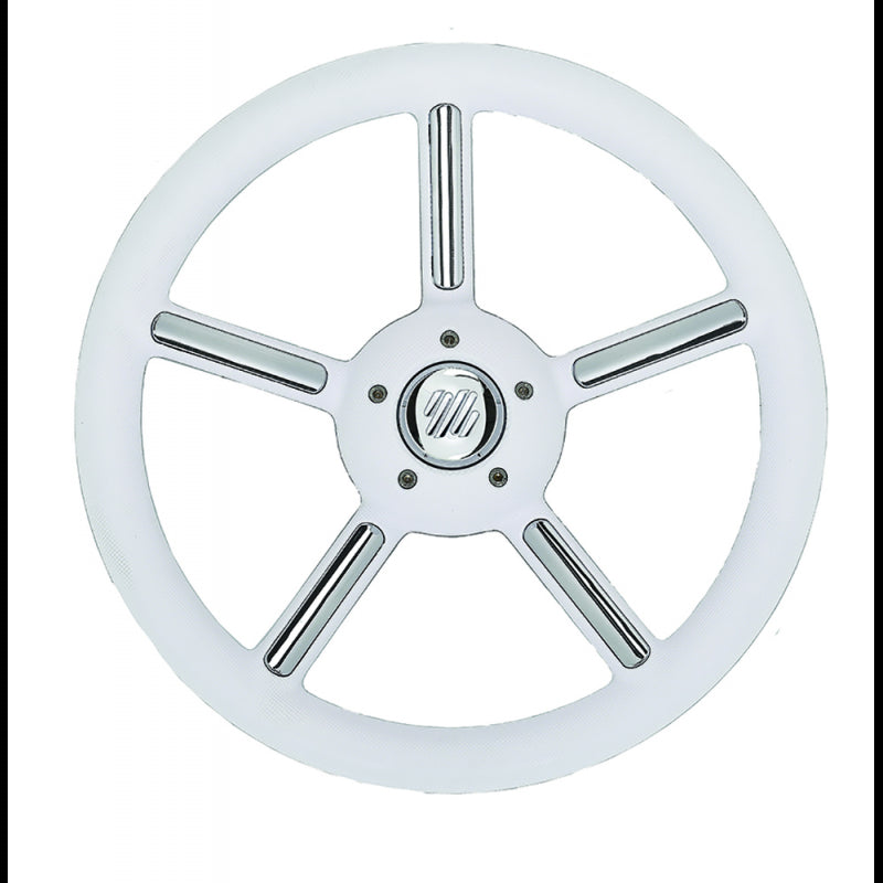 RUOTA TIMONE V56 BIANCA Ø MM.350 - 4345841 - ULTRAFLEX