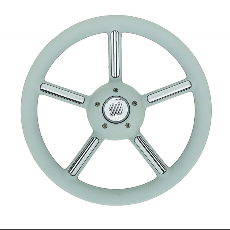RUOTA TIMONE V56 GRIGIA Ø MM.350 - 4345843 - ULTRAFLEX