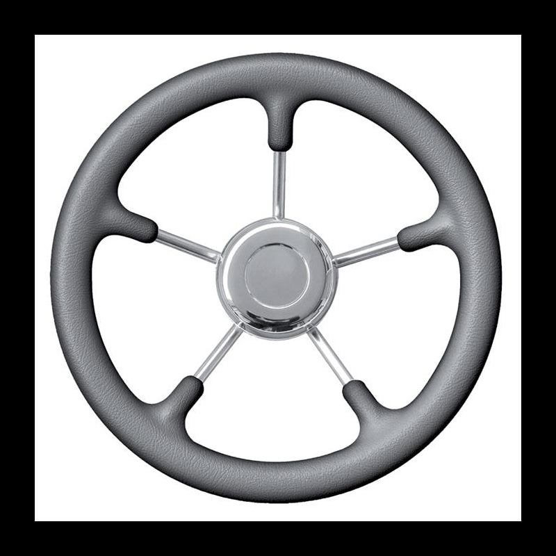 RUOTA TIMONE GRIGIO Ø MM.350 - 4345735 - SAVORETTI