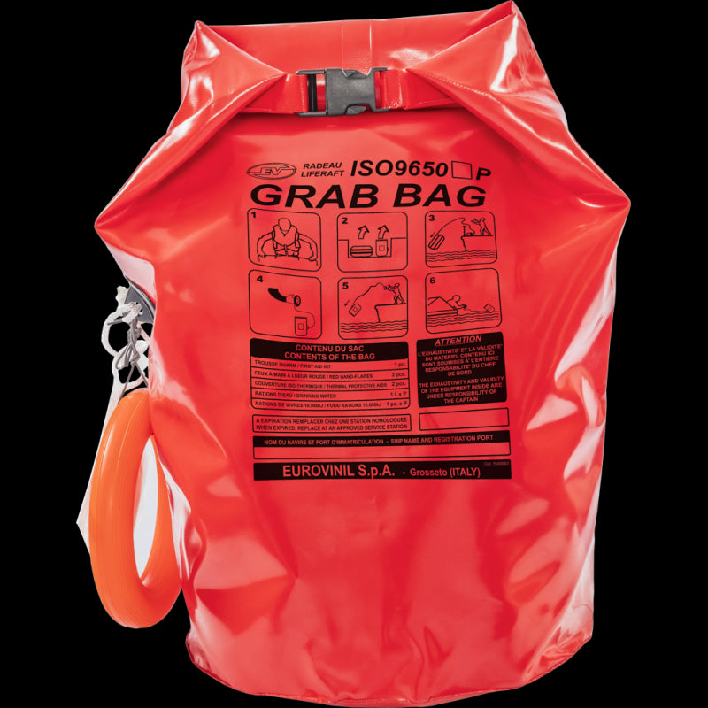 ZATTERA GRAB BAG 9650 8P ABS - 1112809 - EUROVINIL