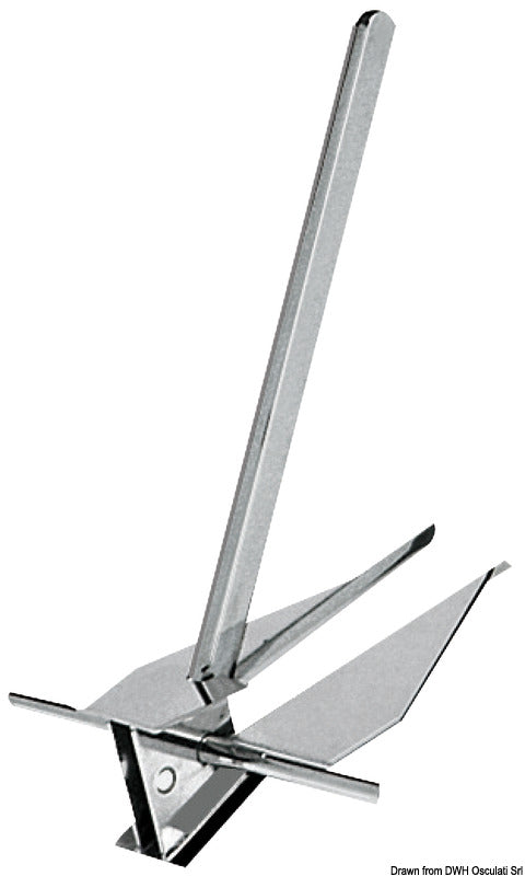 Ancora tipo Danforth inox