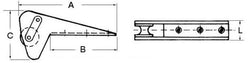 Musone inox per Bruce/Trefoil max 15 kg