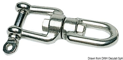 Girella inox occhio/grillo 5 mm