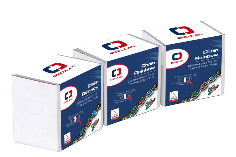 Segna catena 10 mm in CF da 40 pezzi