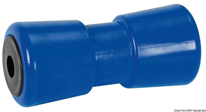 Rullo centrale blu 286 mm Ø foro 21 mm