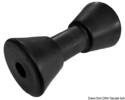 Rullo centrale nero 190 mm ø 21 mm