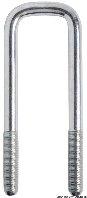 Staffa ad U 30 mm