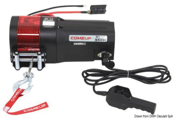 Arganello elettrico 2400 Kg 1200W 24V