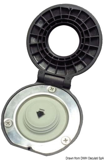Interruttore inox per winch 80 mm