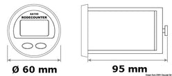 Contametri Lewmar AA150 (funzioni base)