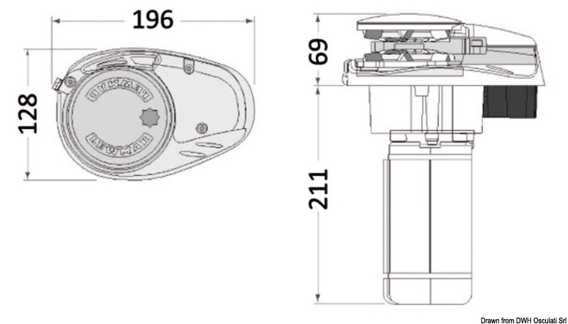 Verricello Lewmar V700
