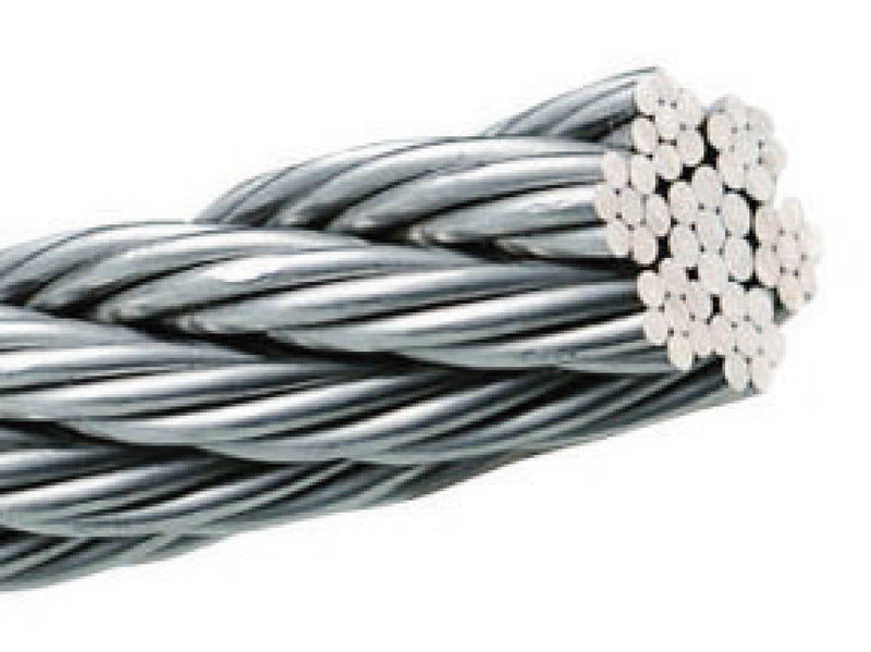 Cavo inox 49 fili 2,5 mm