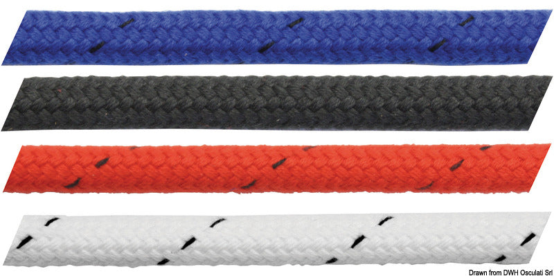 Marlow poliestere Matt 10 mm blu al taglio