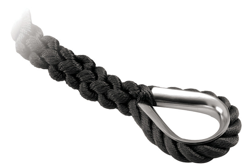 Cima ormeggio nera 14 mm x 12 m