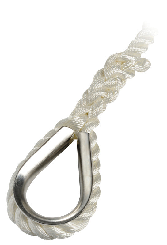 Cima ormeggio bianca 24 mm x 15 m