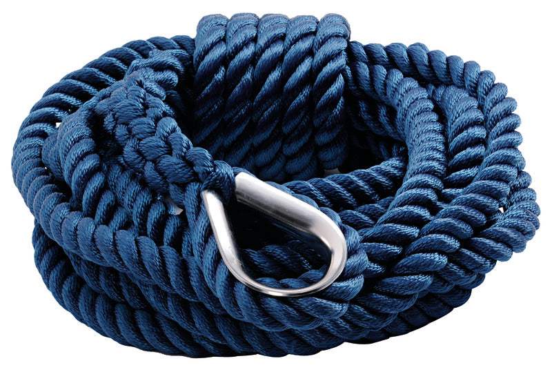 Cima ormeggio blu 16mm x 8m