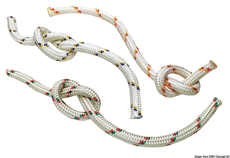 Doppia treccia rossa/gialla 14 mm