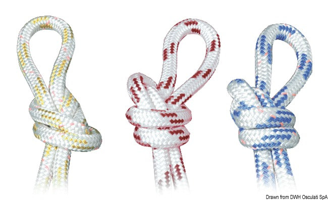 Treccia Dyneema 14 mm gialla