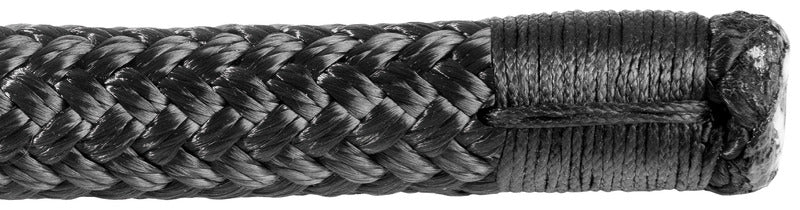 Doppia treccia Megayacht  mm 28 nera