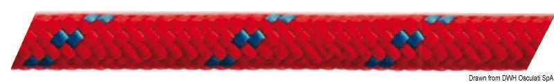 Doppia treccia gialla mm 14