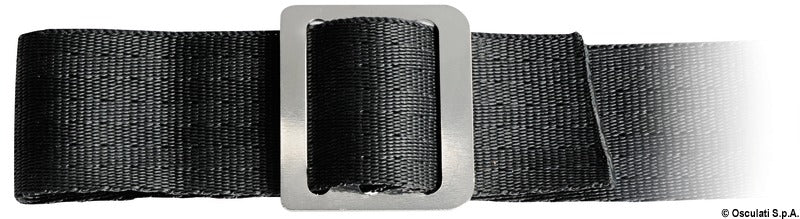 Fibbia inox 3 passaggi mm 50