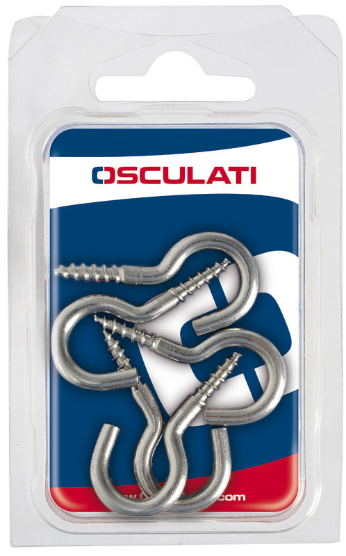 Ganci inox vite 37 x 3,5 mm (blister 7 pz)