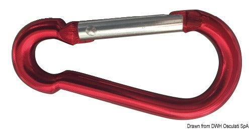 Moschettone lega leggera mm 80