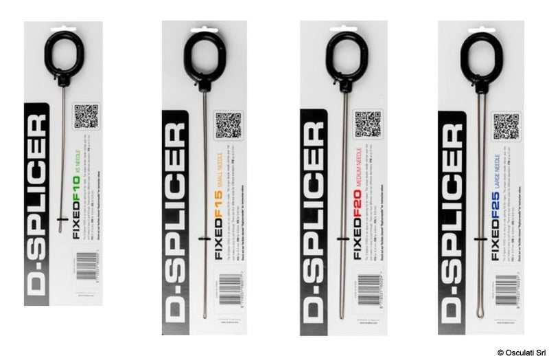 D-SPLICER F25 Ago singolo L per cime da 4-6 mm