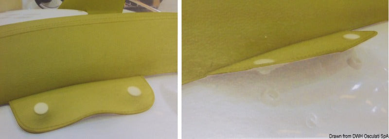 Contropiastra in plastica Stayput Press NERO