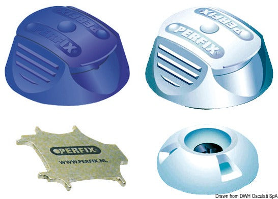 Bottone femmina Perfix bianco