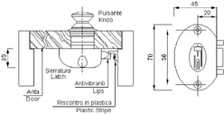 CHIUSURA MARRONE