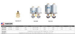 FILTRO RACOR DOPPIO 75/900 MA