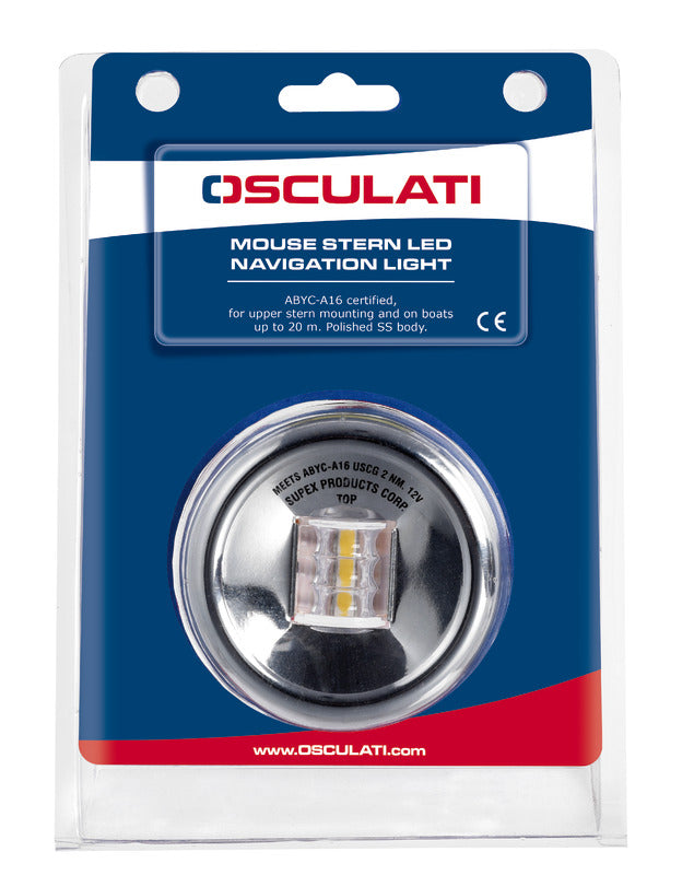 Fanale tondo Mouse Stern corpo inox